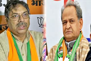 satish poonia targets gehlot government