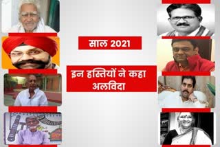 celebrities of Chhattisgarh died in year 2021