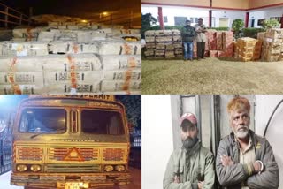 Jaipur CID caught a truck full of illegal liquor in Pali