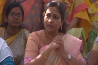 TDP leader Anitha fires on YSRCP