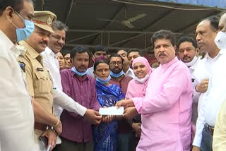 MLA help To KPHB Victims Family