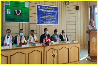 vermicompost production training camp at Jorhat