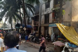 Fire broke out in Kandivali