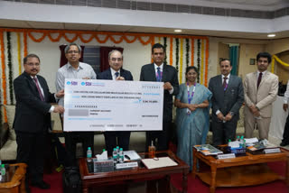 SBI Donation to CCMB