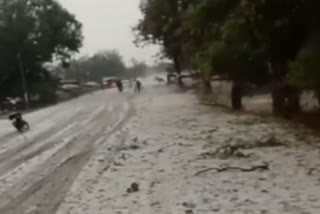 SNOWFALL IN SURAJPUR