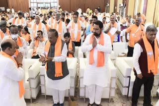 CM Basavaraj Bommai visit to Hubballi, former CM Jagadish Shettar, BJP Executive meeting in Hubli, ಸಿಎಂ ಬಸವರಾಜ ಬೊಮ್ಮಾಯಿ ಹುಬ್ಬಳ್ಳಿಗೆ ಭೇಟಿ, ಮಾಜಿ ಸಿಎಂ ಜಗದೀಶ್​ ಶೆಟ್ಟರ್​, ಹುಬ್ಬಳ್ಳಿಯಲ್ಲಿ ಬಿಜೆಪಿ ಕಾರ್ಯಕಾರಿಣಿ ಸಭೆ,