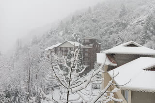 Snowfall In Darjeeling