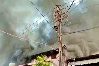 Massive Fire In Jaipur