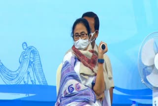 Mamata Banerjee in Administrative Meeting
