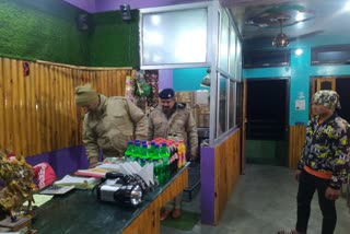 Pithoragarh police action against illegal liquor