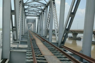 Train Operation Started From New Bridge on Kosi River