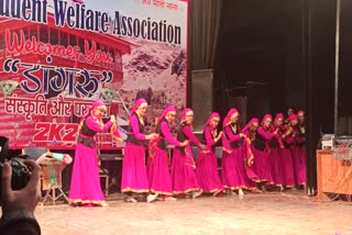 Folk dance in gaiety theatre shimla