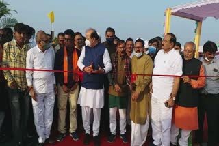 Dedication of Bridge in Patan : પાટણના સરસ્વતી પુલનું ત્રણ દિવસમાં બે વાર લોકાર્પણ