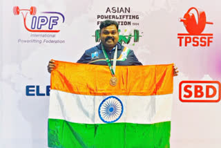 DMK MLA E Raja wins bronze for India