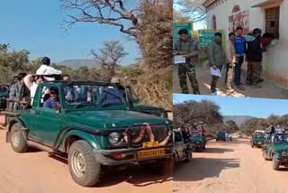 Amid Corona Fear Tourist Flood To Sariska