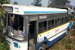 RTC Bus Accident at Morampally