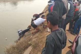 man drowned in shivpuri canal