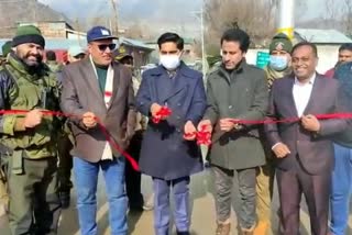 Zedkushi Bridge Inaugurated in Bandipora:بانڈی پورہ میں 4کروڑ روپے کی لاگت سے تعمیر پُل کا افتتاح