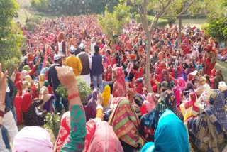 ANGANWADI WORKERS PROTEST IN NUH