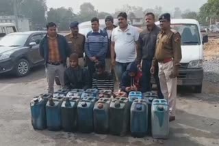 Diesel theft from railway engine in Korba