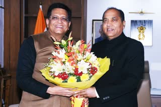 Jairam meets Union Minister Piyush Goyal