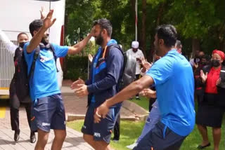 Team India dance, టీమ్ఇండియా డ్యాన్స్