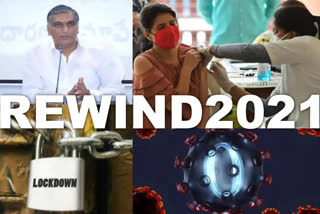 telangana health department and covid situation rewind in 2021