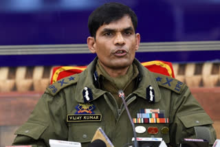 Inspector General of Police Kashmir zone Vijay Kumar