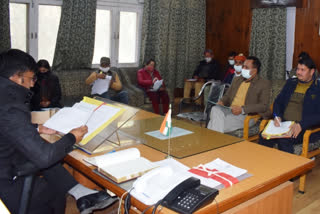 DC Kullu meeting