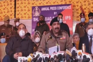 182 Miltants Including 44 Top Commanders And 20 Foreigners Killed In J&K In 2021 says DGP Dilbag Singh