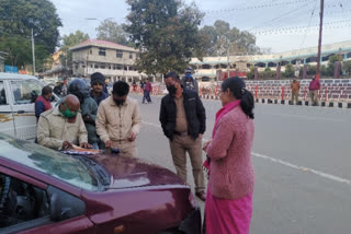 Dima Hasao Police strict action against traffic law violators