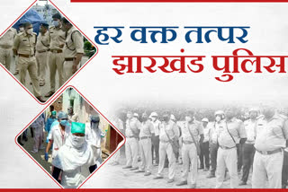 jharkhand police doing good in crime control during corona period