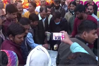 Milk Given on the eve of New Year in Bassi