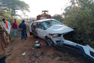one-killed-and-four-injured-in-hubballi-car-accident