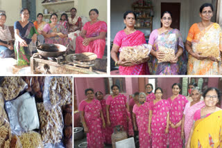 vakkalagadda of krishna district women is earning with food items