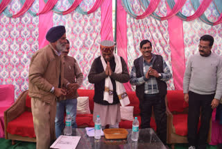 Energy Minister Sukhram Choudhary in Paonta
