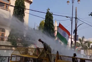 Aam Aadmi Party protests in kurukshetra