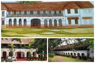 CMS Collage kottayam  mural painting at CMS Collage  History Of CMS Collage  സിഎംഎസ് കോളജിലെ ചുമര്‍ ചിത്രങ്ങള്‍  മ്യൂസിയം ആന്‍ഡ് ആർക്കേഡ്സ് പദ്ധതിയുമായി സിഎംഎസ്