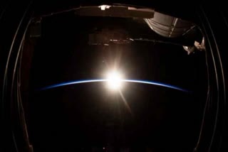 First sunrise of 2022 from the International Space Station goes viral