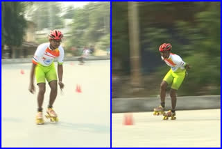 guntur youngster plans for guiness record in skating