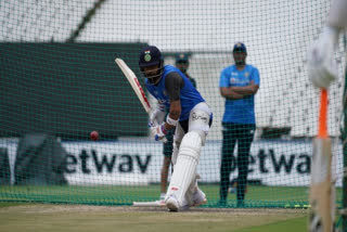 India training session, India vs South Africa, India practice session, Rahul Dravid training session