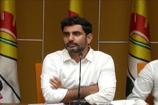 TDP leader Lokesh fires on YCP for destroying idols