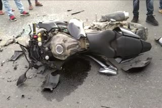 Scorpio Hit Bike Youth killed in Patna