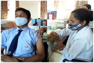 Vaccination of teenager started from today