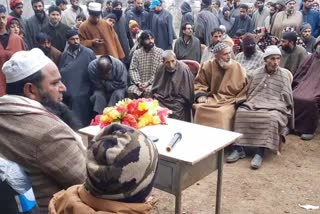 BJP program in North kashmir's kupwara district