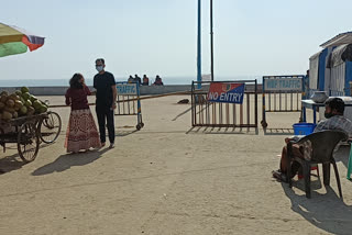 Empty Sea Beach in Digha