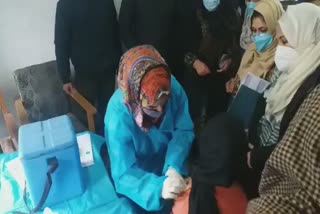 vaccination drive for children held in pulwama