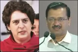 Priyanka Gandhi, Kejriwal