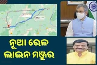 Bargarh Road Nuapara new Rail