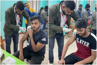 Corona vaccination to children in nalanda of bhihar